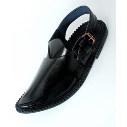 Black Closed Toe Stylish Peshawari Sandal AK-1017
